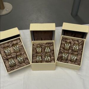 L'Objet Gold Napkin Rings